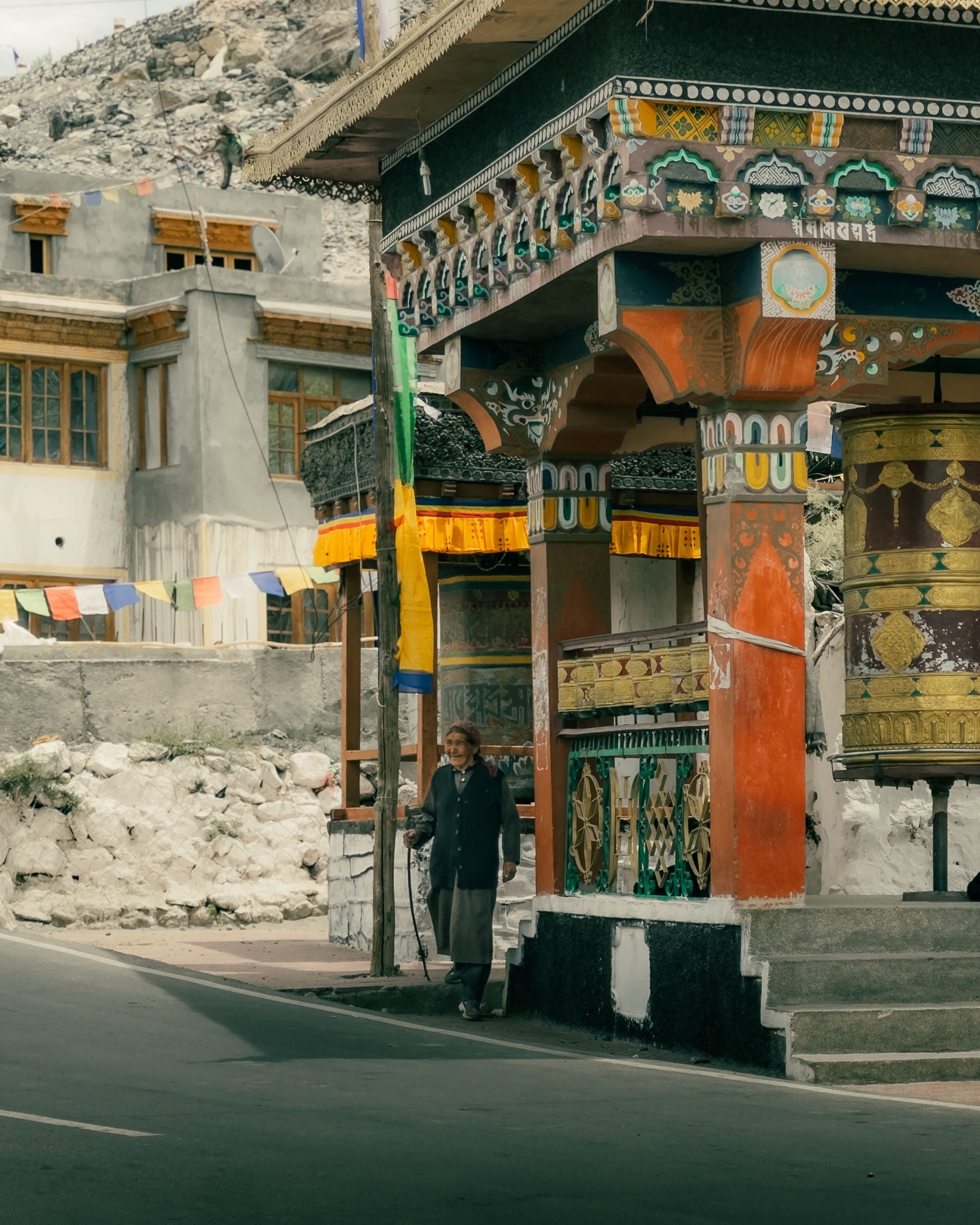 A quiet Ladakhi village