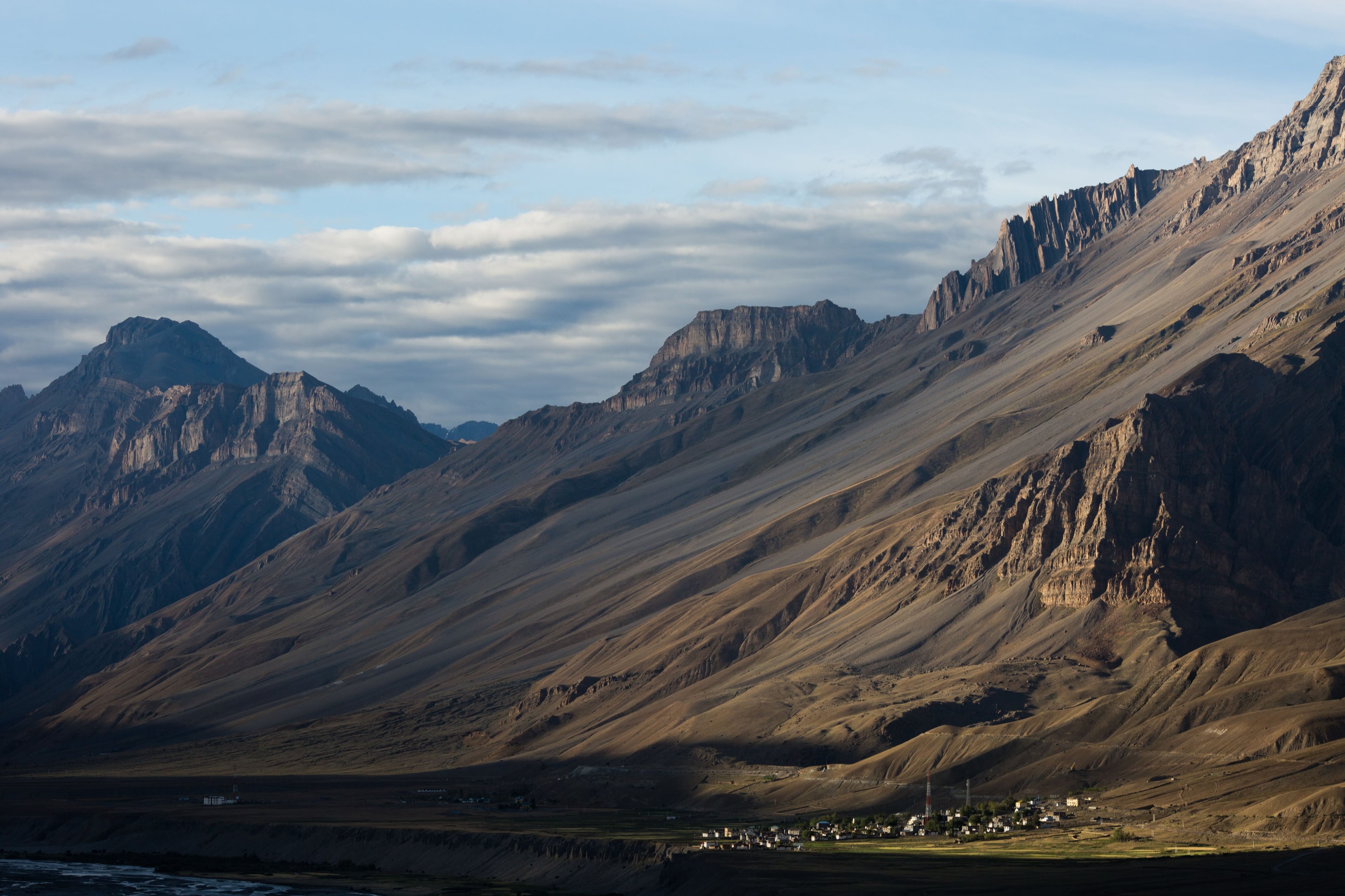 Warm light in the valley